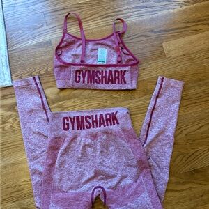 Gymshark Maroon Activewear Set